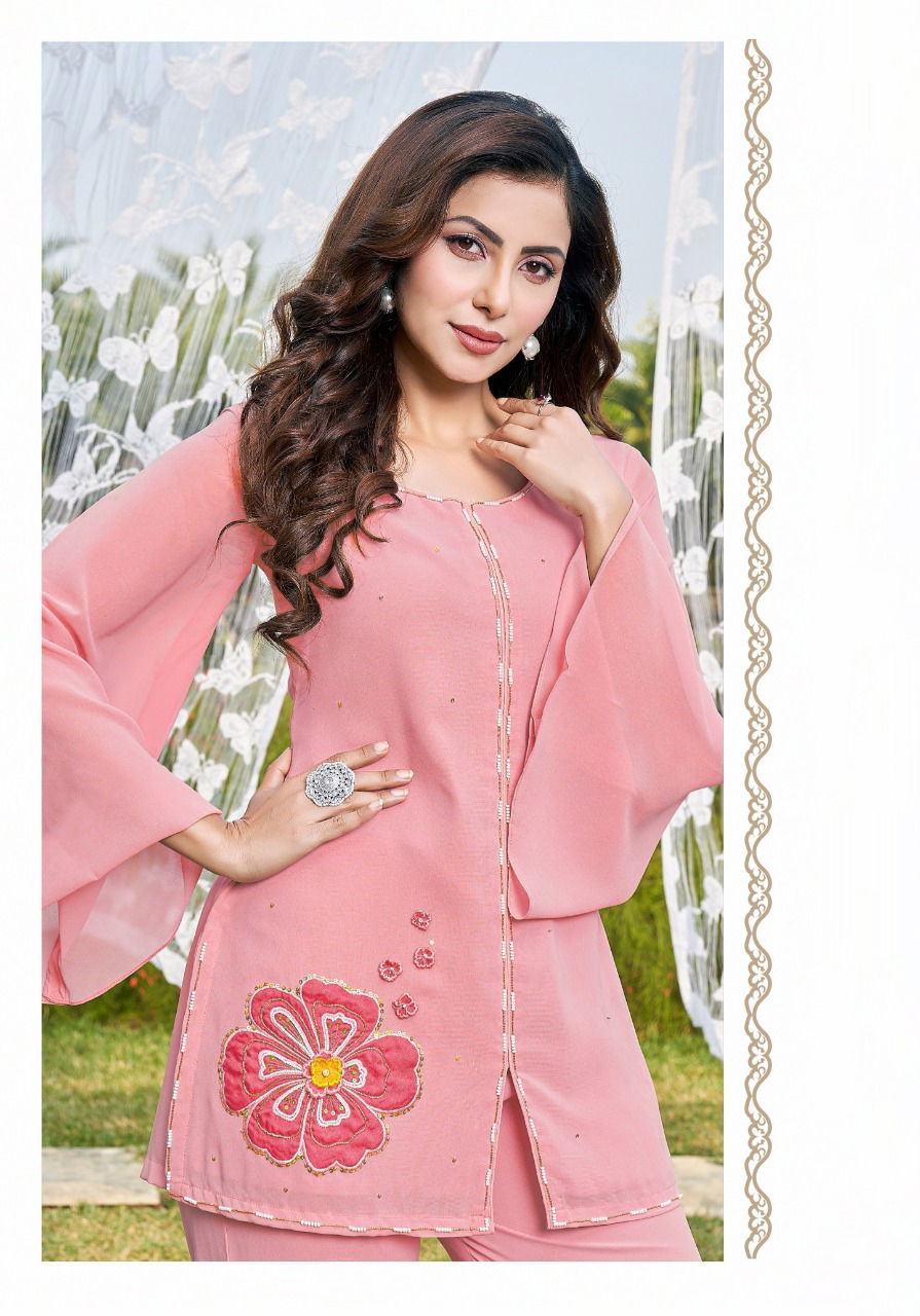 Peher Desi Girl Vol 1Fancy Designer Wholesale Party Wear Kurtis Catalog
